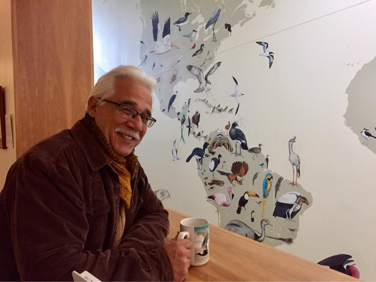 Laboratorio en Ornitología de la Universidad de Cornell reconoce labor del Maestro Emérito Eduardo Santana Castellón